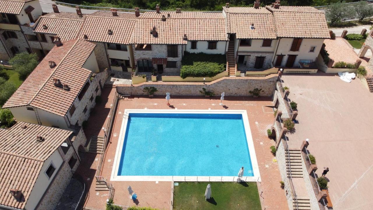 Umbria, "Casa Sagrantina" Con Piscina E Pergolato Daire Collazzone Dış mekan fotoğraf